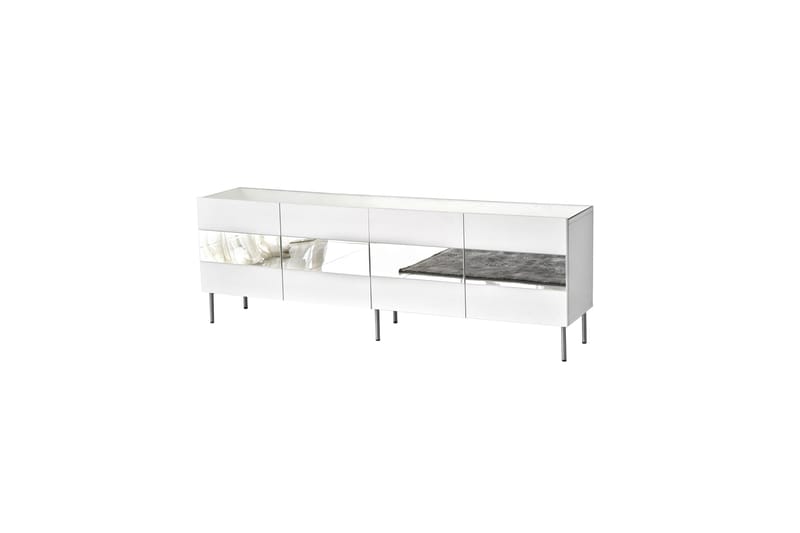 Arioch Tv-bänk 180 cm - Silver - TV bänk & mediabänk