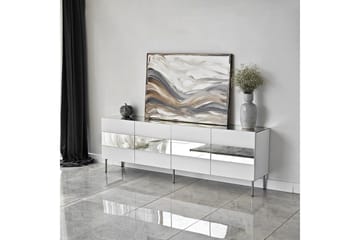 Arioch Tv-bänk 180 cm - Silver - Möbler - Tv möbel & mediamöbel - TV bänk & mediabänk