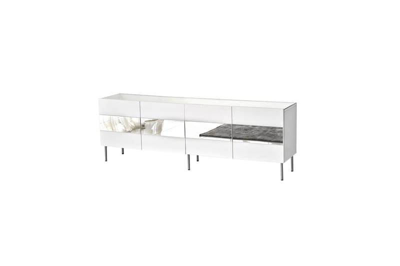 Arioch Tv-bänk 180 cm - Silver - Möbler - Tv möbel & mediamöbel - TV bänk & mediabänk