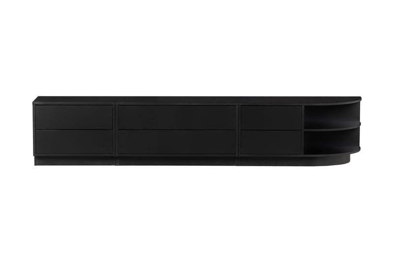 Arteksio TV-bänk 78 cm Höger - Kolsvart - Möbler - Tv möbel & mediamöbel - TV bänk & mediabänk