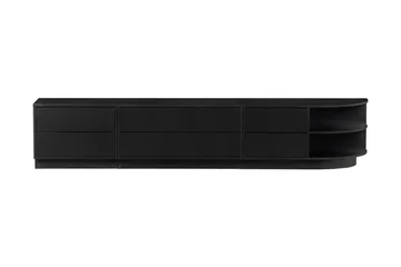 Arteksio TV-bänk 78 cm Höger - Kolsvart - Möbler - Tv möbel & mediamöbel - TV bänk & mediabänk