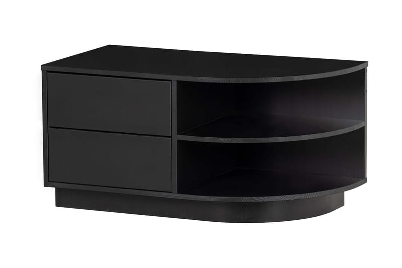 Arteksio TV-bänk 78 cm Höger - Kolsvart - Möbler - Tv möbel & mediamöbel - TV bänk & mediabänk