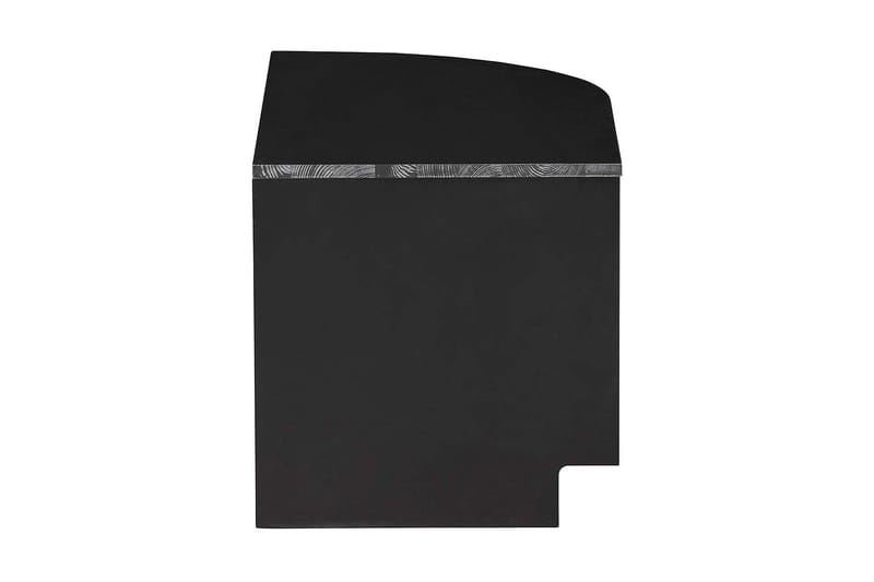 Arteksio TV-bänk 78 cm Höger - Kolsvart - Möbler - Tv möbel & mediamöbel - TV bänk & mediabänk