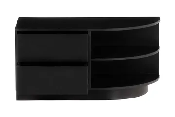 Arteksio TV-bänk 78 cm Höger - Kolsvart - Möbler - Tv möbel & mediamöbel - TV bänk & mediabänk
