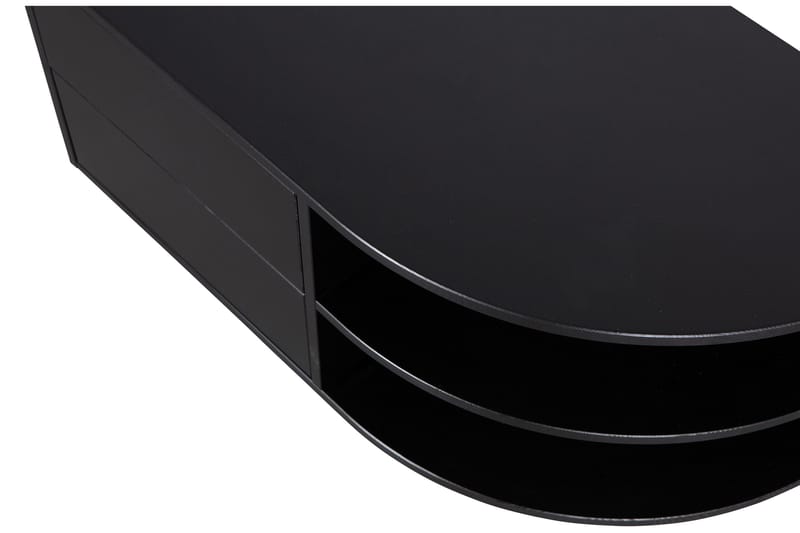 Arteksio TV-bänk 78 cm Höger - Kolsvart - Möbler - Tv möbel & mediamöbel - TV bänk & mediabänk