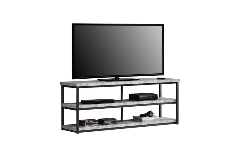 Ashlar Tv-bänk 160x41,9 cm Ljusgrå - Dorel Home - Möbler - Tv möbel & mediamöbel - TV bänk & mediabänk