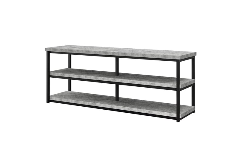 Ashlar Tv-bänk 160x41,9 cm Ljusgrå - Dorel Home - Möbler - Tv möbel & mediamöbel - TV bänk & mediabänk