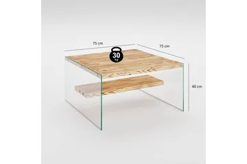 Assanisa Tv-bänk 120 cm i Trä - Brun - Möbler - Tv möbel & mediamöbel - TV bänk & mediabänk