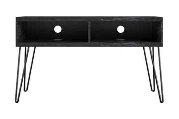 Athena Tv-bänk 107x50 cm Svart/Marmormönster - Novogratz - Möbler - Tv möbel & mediamöbel - TV bänk & mediabänk