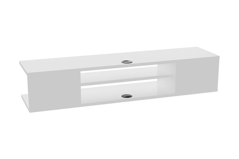 Avvakko TV-bänk 135 cm - Vit - Möbler - Tv möbel & mediamöbel - TV bänk & mediabänk