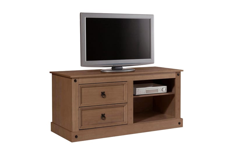 Ayala TV-bänk 120 cm, Mörkbrun