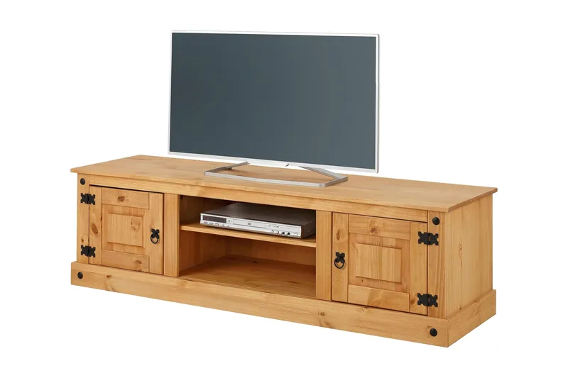 Ayala TV-bänk 160 cm - Ljusbrun - Möbler - Tv möbel & mediamöbel - TV bänk & mediabänk