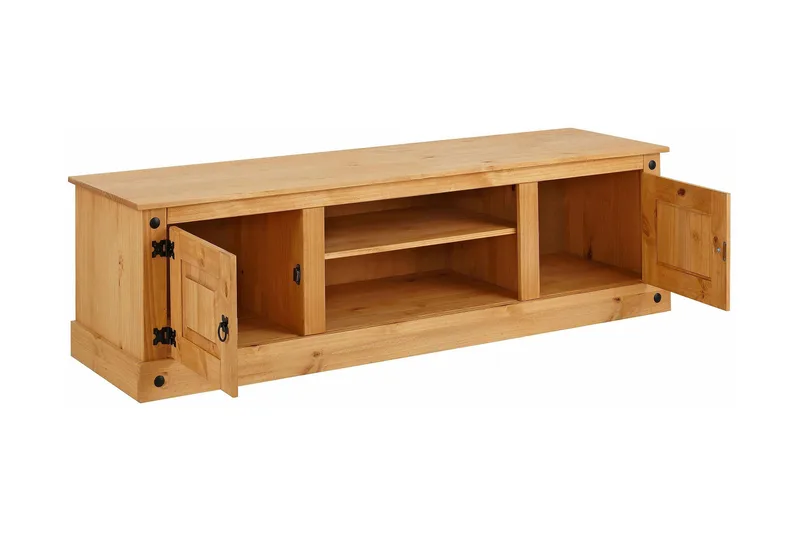 Ayala TV-bänk 160 cm - Ljusbrun - Möbler - Tv möbel & mediamöbel - TV bänk & mediabänk