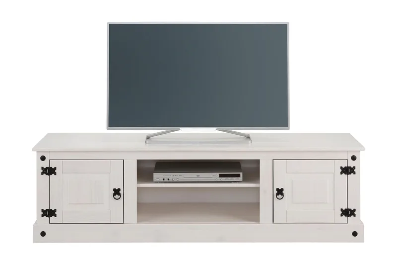 Ayala TV-bänk 160 cm - Vit - Möbler - Tv möbel & mediamöbel - TV bänk & mediabänk