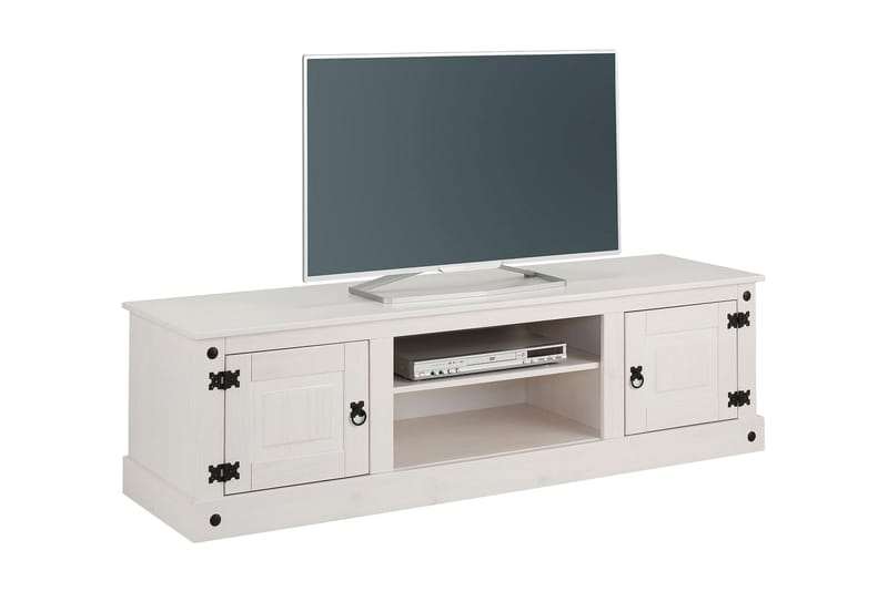 Ayala TV-bänk 160 cm - Vit - Möbler - Tv möbel & mediamöbel - TV bänk & mediabänk