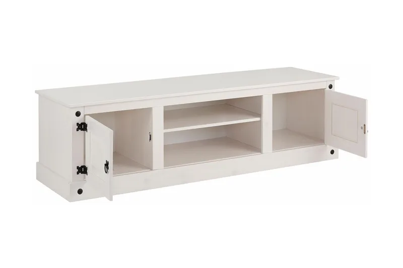 Ayala TV-bänk 160 cm - Vit - Möbler - Tv möbel & mediamöbel - TV bänk & mediabänk