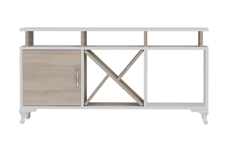Ayaze Tv-bänk 120 cm - Vit - Möbler - Tv möbel & mediamöbel - TV bänk & mediabänk