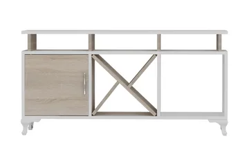 Ayaze Tv-bänk 120 cm - Vit - Möbler - Tv möbel & mediamöbel - TV bänk & mediabänk