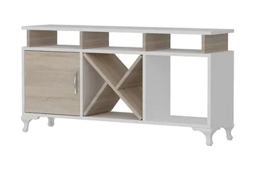 Ayaze Tv-bänk 120 cm - Vit - Möbler - Tv möbel & mediamöbel - TV bänk & mediabänk