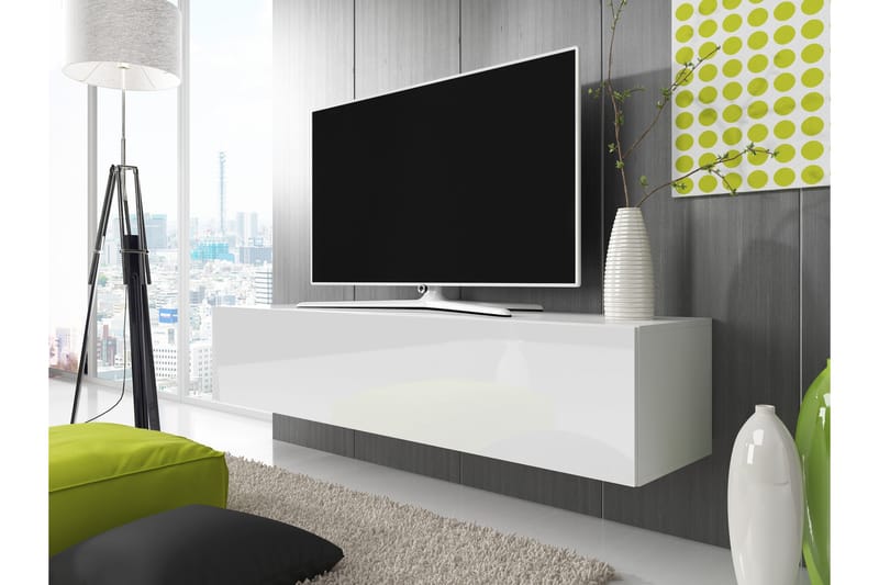 Baneswell TV-Bänk 170 cm - Vit - Möbler - Tv möbel & mediamöbel - TV bänk & mediabänk