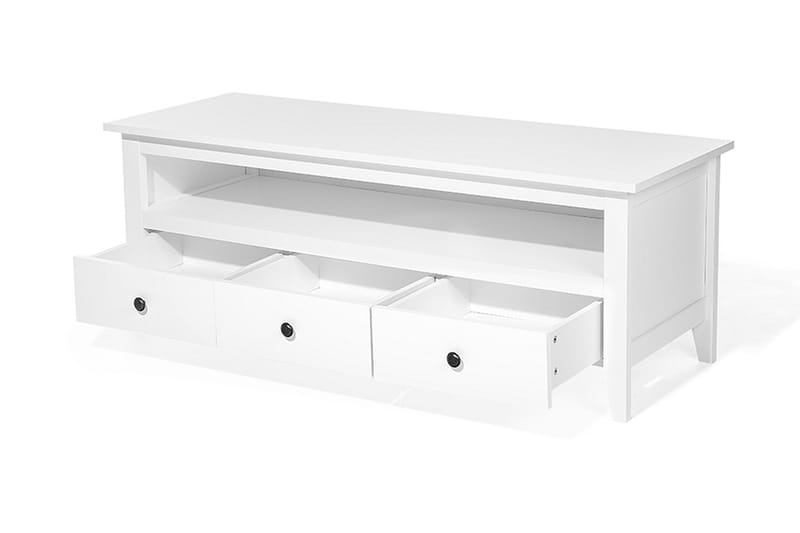 Berkeley Tv-Bänk 49,5x136,5 cm - Vit - TV bänk & mediabänk