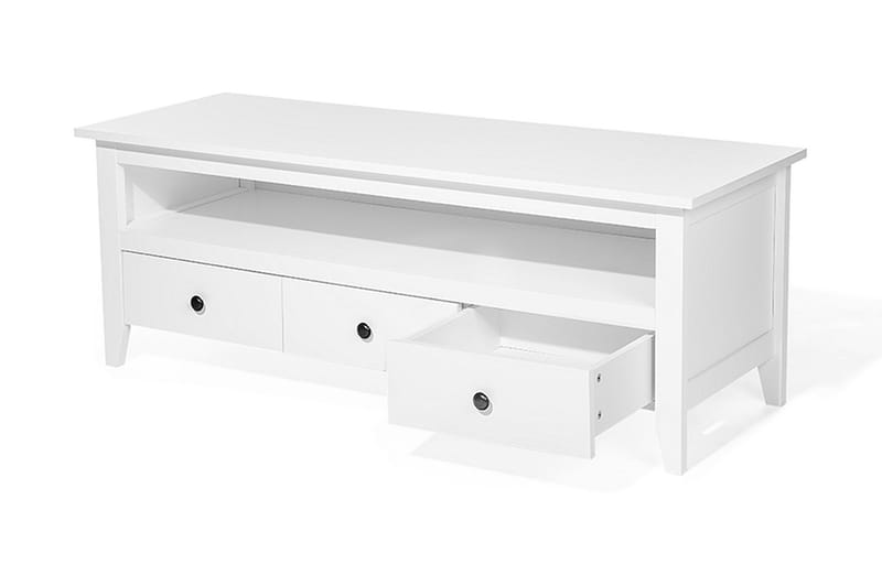 Berkeley Tv-Bänk 49,5x136,5 cm - Vit - Möbler - Tv möbel & mediamöbel - TV bänk & mediabänk