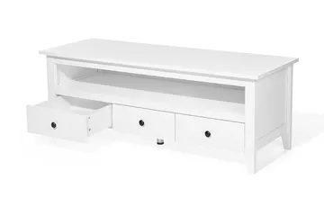 Berkeley Tv-Bänk 49,5x136,5 cm - Vit - Möbler - Tv möbel & mediamöbel - TV bänk & mediabänk