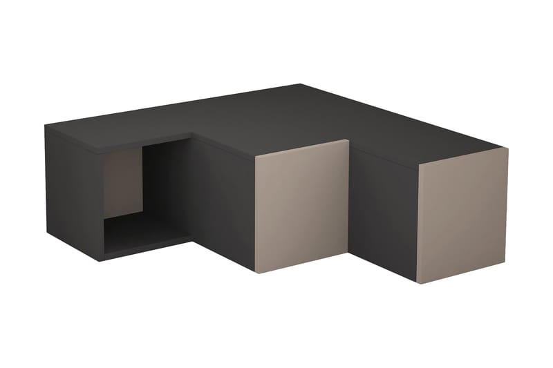 Bodsjö TV-Bänk 92 cm - Grå/Brun - Möbler - Tv möbel & mediamöbel - TV bänk & mediabänk