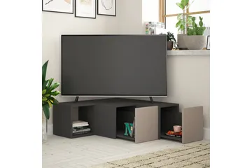 Bodsjö TV-Bänk 92 cm - Grå/Brun - Möbler - Tv möbel & mediamöbel - TV bänk & mediabänk