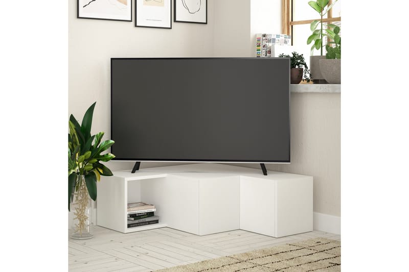 Bodsjö TV-Bänk 92 cm - Vit - Möbler - Tv möbel & mediamöbel - TV bänk & mediabänk