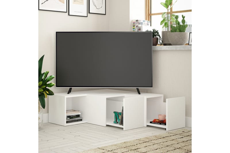 Bodsjö TV-Bänk 92 cm - Vit - Möbler - Tv möbel & mediamöbel - TV bänk & mediabänk