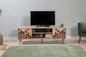 Brokind TV-Bänk 140 cm - Brun - Möbler - Tv möbel & mediamöbel - TV bänk & mediabänk
