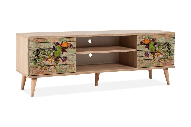 Brokind TV-Bänk 140 cm - Brun - Möbler - Tv möbel & mediamöbel - TV bänk & mediabänk