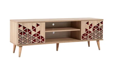 Brokind TV-Bänk 140 cm - Brun - Möbler - Tv möbel & mediamöbel - TV bänk & mediabänk