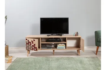 Brokind TV-Bänk 140 cm - Brun - Möbler - Tv möbel & mediamöbel - TV bänk & mediabänk