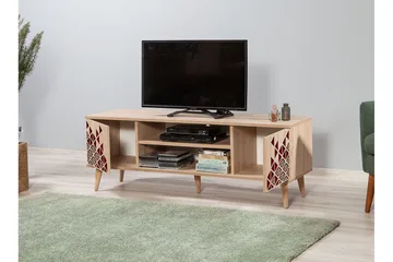 Brokind TV-Bänk 140 cm - Brun - Möbler - Tv möbel & mediamöbel - TV bänk & mediabänk