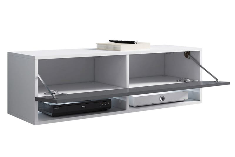 Brya TV-bänk 100x32x30 cm - Vit - Möbler - Tv möbel & mediamöbel - TV bänk & mediabänk