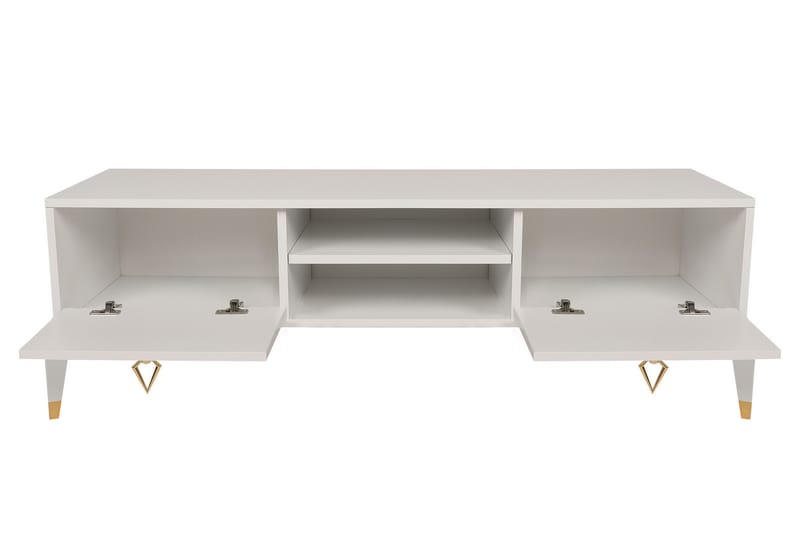 Buvillage Tv-bänk 143 cm - Vit - Möbler - Tv möbel & mediamöbel - TV bänk & mediabänk