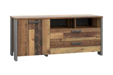 Cadle TV-Bänk 142 cm - Brun/Grå - Möbler - Tv möbel & mediamöbel - TV bänk & mediabänk