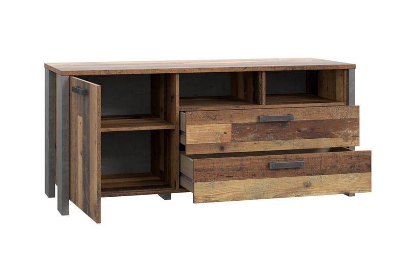 Cadle TV-Bänk 142 cm - Brun/Grå - Möbler - Tv möbel & mediamöbel - TV bänk & mediabänk