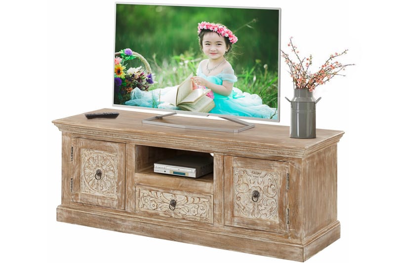 Cadmus TV-bänk 135 cm - Brun - Möbler - Tv möbel & mediamöbel - TV bänk & mediabänk