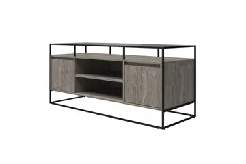 Camley Tv-bänk 136,6x49,8 cm Grå - Dorel Home - Möbler - Tv möbel & mediamöbel - TV bänk & mediabänk