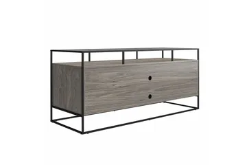 Camley Tv-bänk 136,6x49,8 cm Grå - Dorel Home - Möbler - Tv möbel & mediamöbel - TV bänk & mediabänk