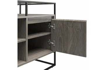 Camley Tv-bänk 136,6x49,8 cm Grå - Dorel Home - Möbler - Tv möbel & mediamöbel - TV bänk & mediabänk