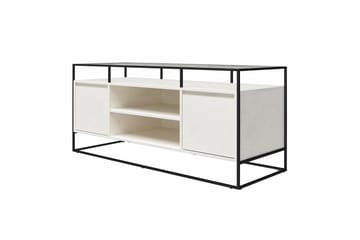 Camley Tv-bänk 136,6x49,8 cm Vit - Dorel Home - Möbler - Tv möbel & mediamöbel - TV bänk & mediabänk