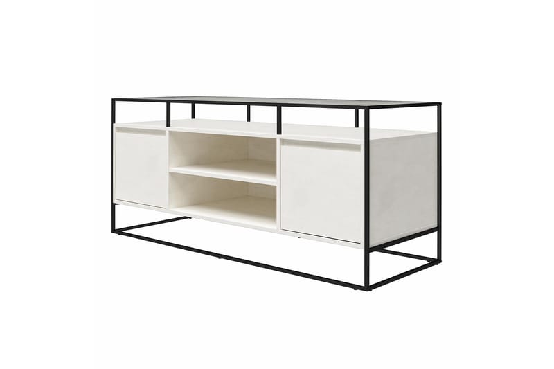 Camley Tv-bänk 136,6x49,8 cm Vit - Dorel Home - Möbler - Tv möbel & mediamöbel - TV bänk & mediabänk