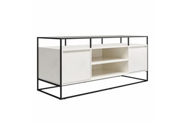 Camley Tv-bänk 136,6x49,8 cm Vit - Dorel Home - Möbler - Tv möbel & mediamöbel - TV bänk & mediabänk