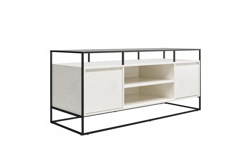 Camley Tv-bänk 136,6x49,8 cm Vit - Dorel Home - Möbler - Tv möbel & mediamöbel - TV bänk & mediabänk