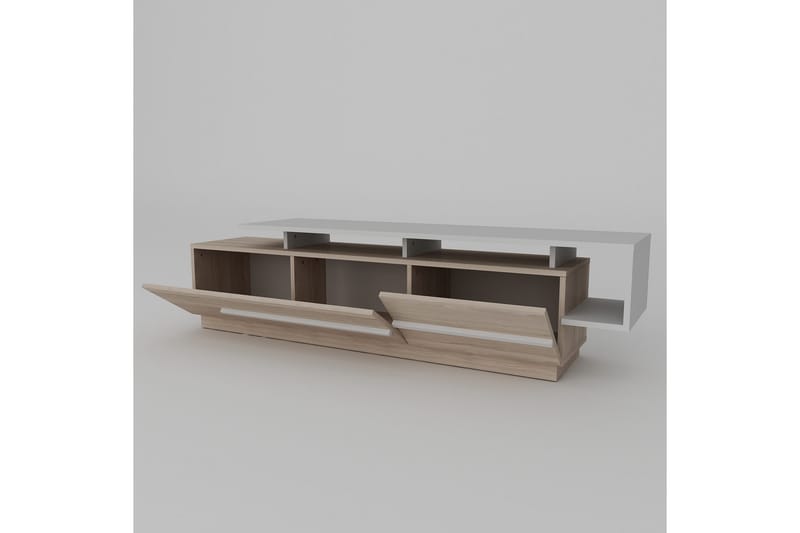 Campora Tv-bänk 150 cm - Natur/Vit - Möbler - Tv möbel & mediamöbel - TV bänk & mediabänk