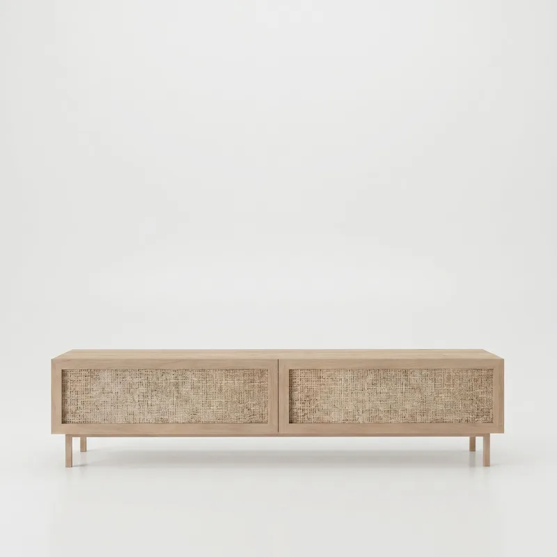 Canto TV-bänk 180x43,3x31,6 cm, Ek